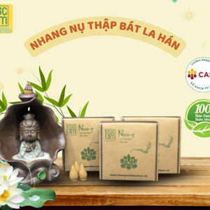 Nhang nụ trầm hương Thập Bát La Hán