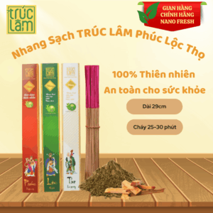 NHANG SẠCH THẢO DƯỢC TRÚC LÂM - PHÚC LỘC THỌ