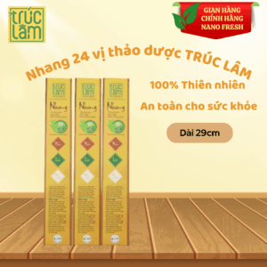 NHANG SẠCH TRÚC LÂM VỚI CÔNG THỨC ĐẶC BIỆT DÀNH RIÊNG CHO MÙA VU LAN (24 VỊ THẢO DƯỢC)