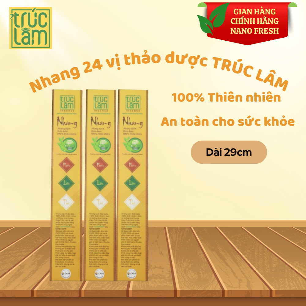 NHANG SẠCH TRÚC LÂM VỚI CÔNG THỨC ĐẶC BIỆT DÀNH RIÊNG CHO MÙA VU LAN (24 VỊ THẢO DƯỢC)
