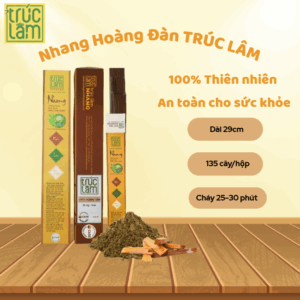Nhang sạch thảo dược Trúc Lâm - Hoàng đàn