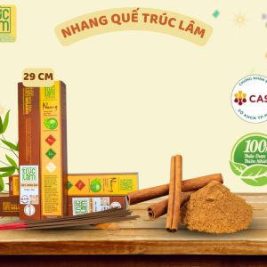 Nhang sạch thảo dược Trúc Lâm - Quế