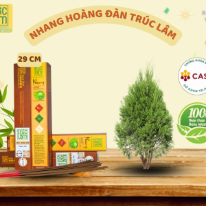 Nhang sạch thảo dược Trúc Lâm - Hoàng đàn