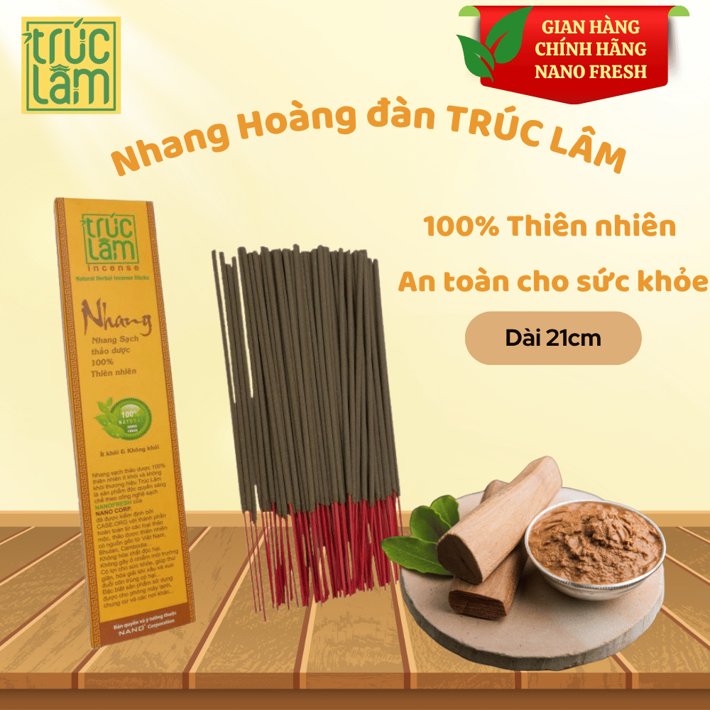 Nhang sạch Hoàng Đàn - Ít khói