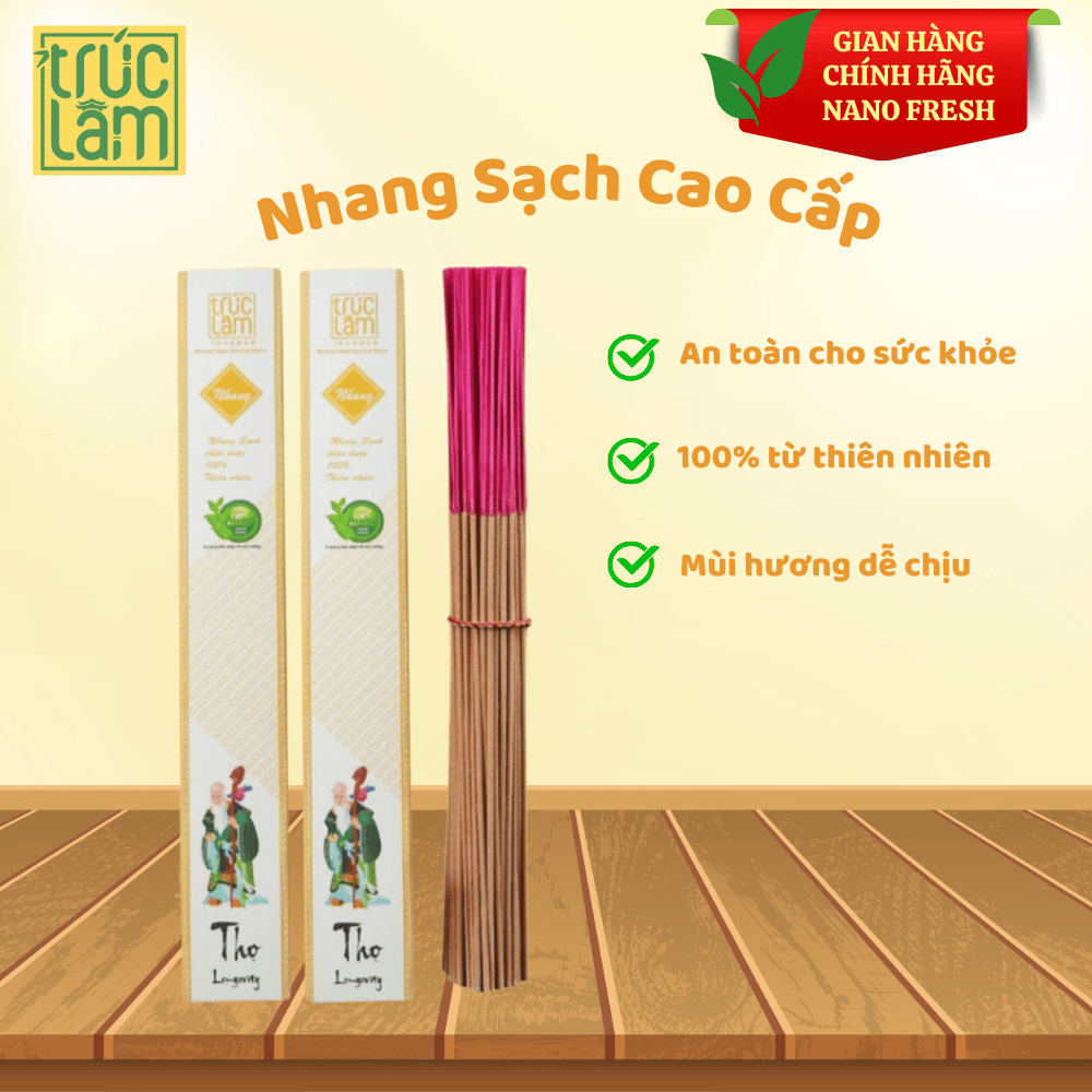 NHANG SẠCH THẢO DƯỢC TRÚC LÂM - CHỮ THỌ