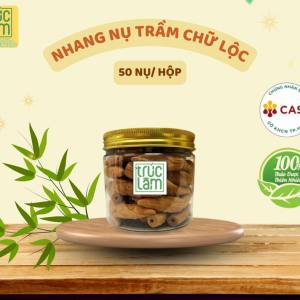 HỘP NHANG NỤ TRẦM HƯƠNG CHỮ LỘC (50 Nụ/ Hộp)