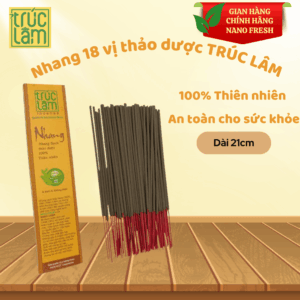 Nhang sạch 18 loại thảo dược -  Ít khói