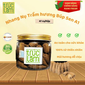 HỘP NHANG BÚP SEN A1 LOẠI ĐẶC BIỆT (47 Nụ/ hộp)