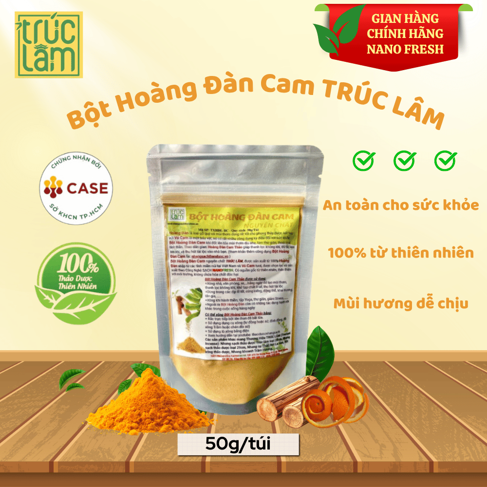 BỘT HOÀNG ĐÀN CAM
